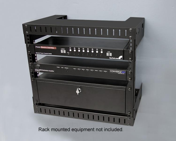 8U Open Frame Wall Mount Equipment Rack - 12in Deep | Product ...