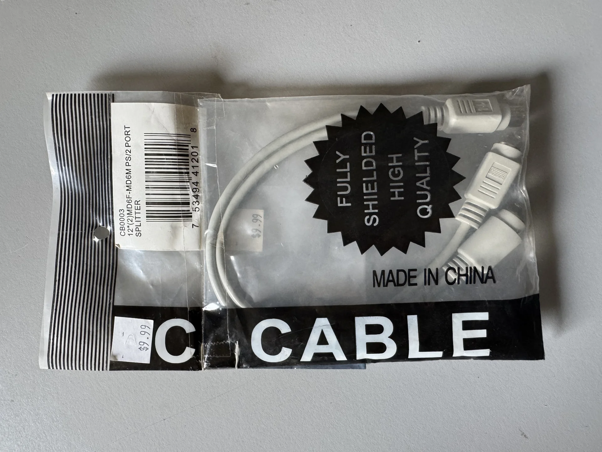 Laptop PS2 Mouse/Keyboard "Y" Cable