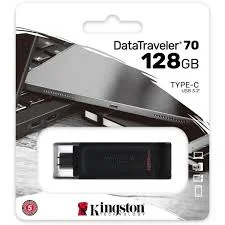 Kingston 128GB USB-C 3.2 Gen 1 DataTraveler 70