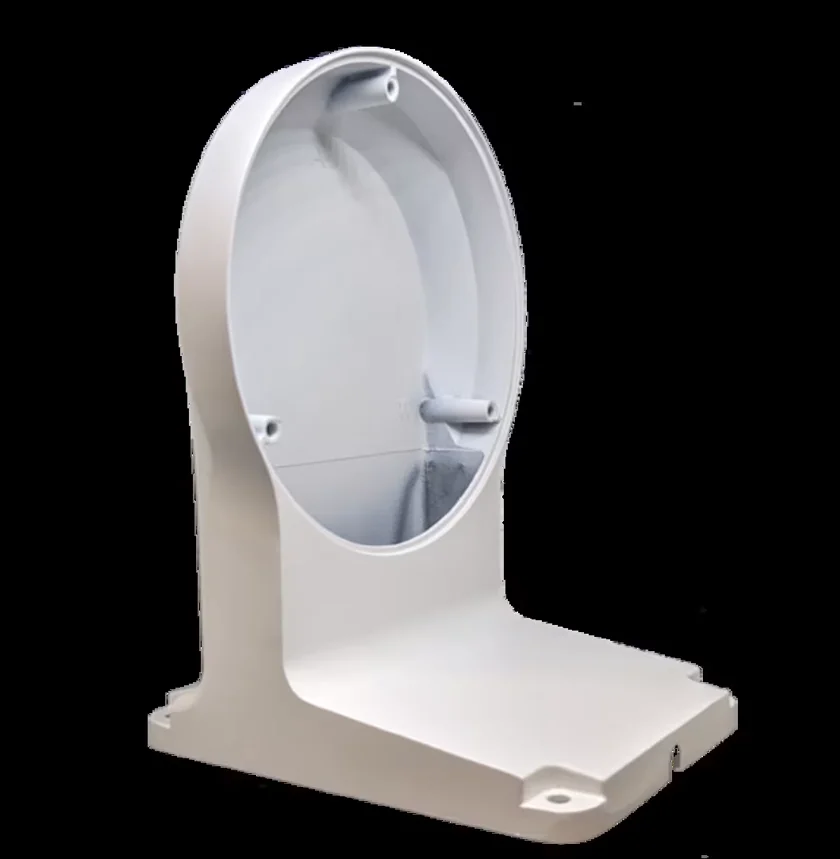 White Wall Mount Bracket for Turrets