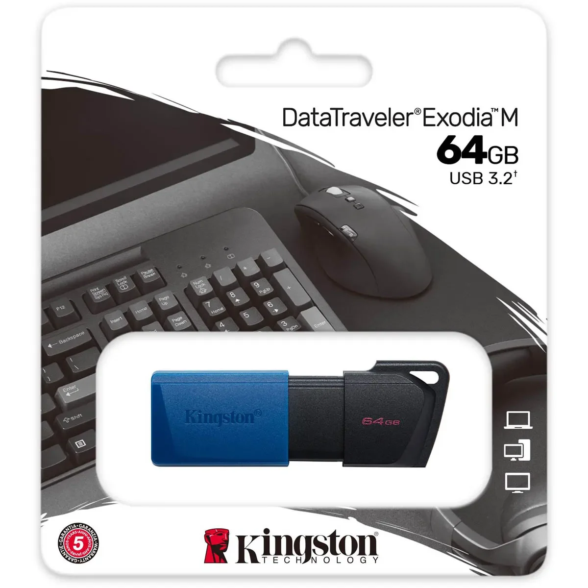 Kingston DT Exodia M 64GB Flash Drive