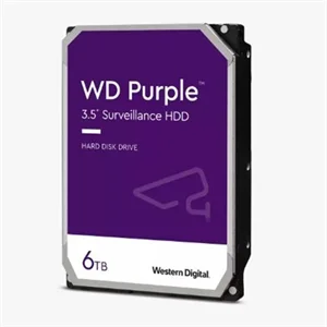 WD Purple WD64PURZ 6 TB Hard Drive - 3.5" Internal - SATA - Purple