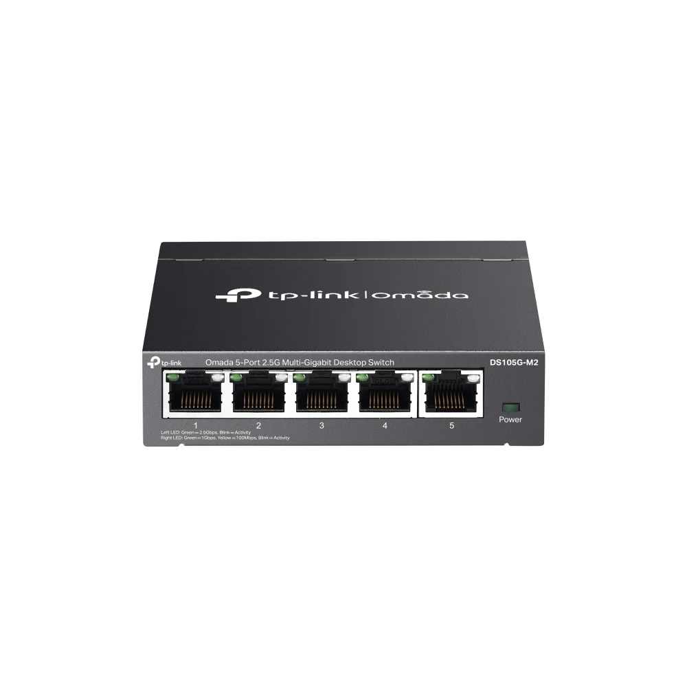 TP-LINK OMADA 5-PORT 2.5G MULTI-GIGABIT DESKTOP SWITCH TPL-DS105G-M2