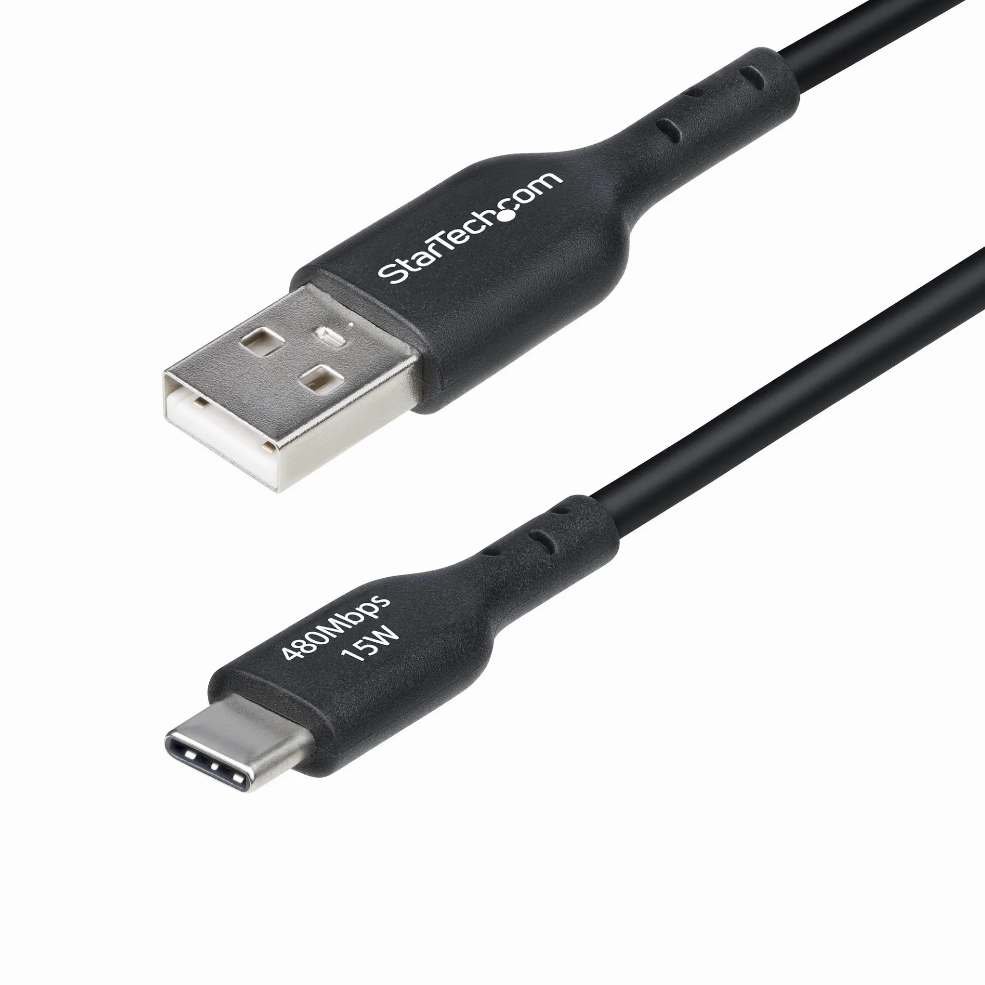 StarTech.com 3ft (91cm) USB-A to USB-C Charging Cable - USB2AC3FBKE
