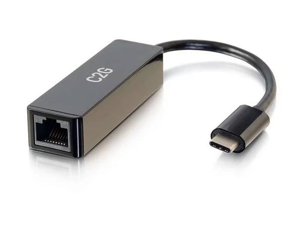 C2G USB-C to Ethernet Network Adapter USB 3.0 Type C - 1 Port(s) - 1 - Twisted Pair