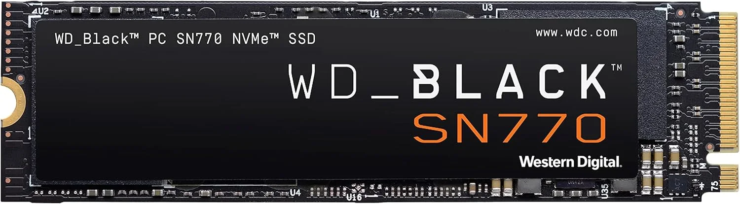 WD_BLACK SN770 WDBBDL5000ANC - SSD - 500 GB - PCIe 4.0 x4 (NVMe)