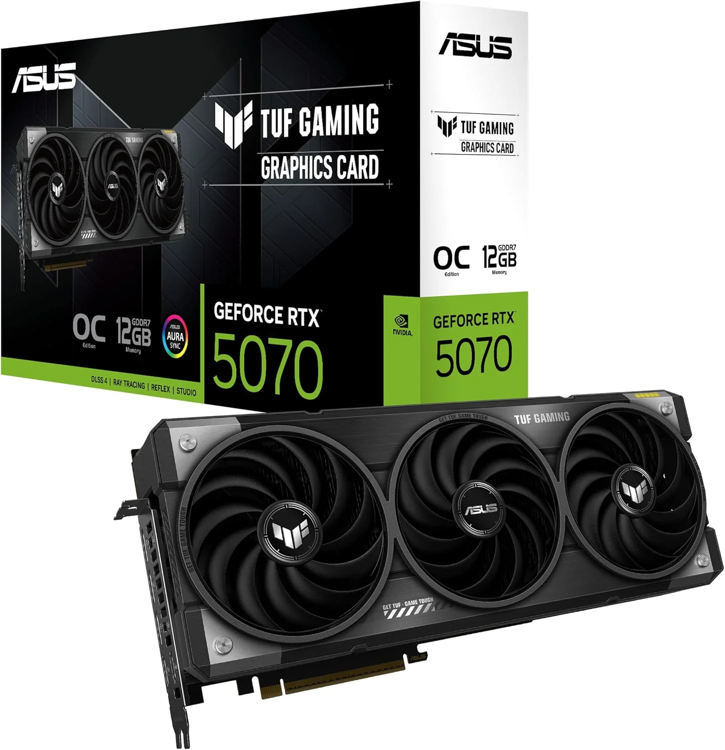 ASUS TUF NVIDIA GeForce RTX 5070 Graphic Card - 12 GB GDDR7