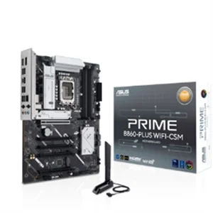 Asus Prime B860-PLUS WIFI-CSM Desktop Motherboard - Intel B860 Chipset - Socket LGA-1851 - ATX