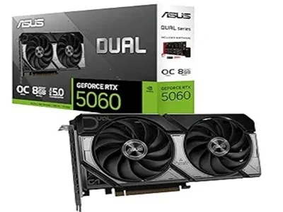 Asus NVIDIA GeForce 5060 Graphic Card - 8 GB GDDR7 - DUAL-RTX5060-O8G