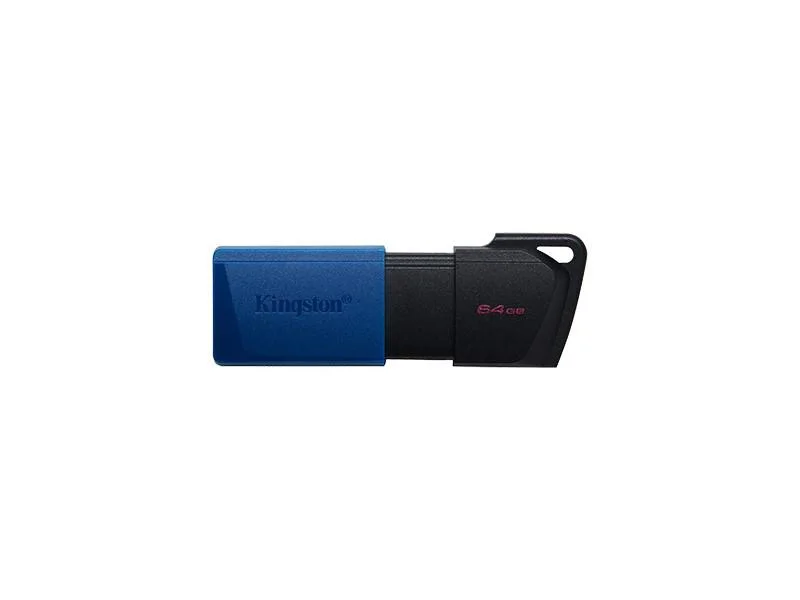 KINGSTON 64GB USB3.2 GEN 1 DATATRAVELER EXODIA M (BLACK + BLUE) - 2 PIECES