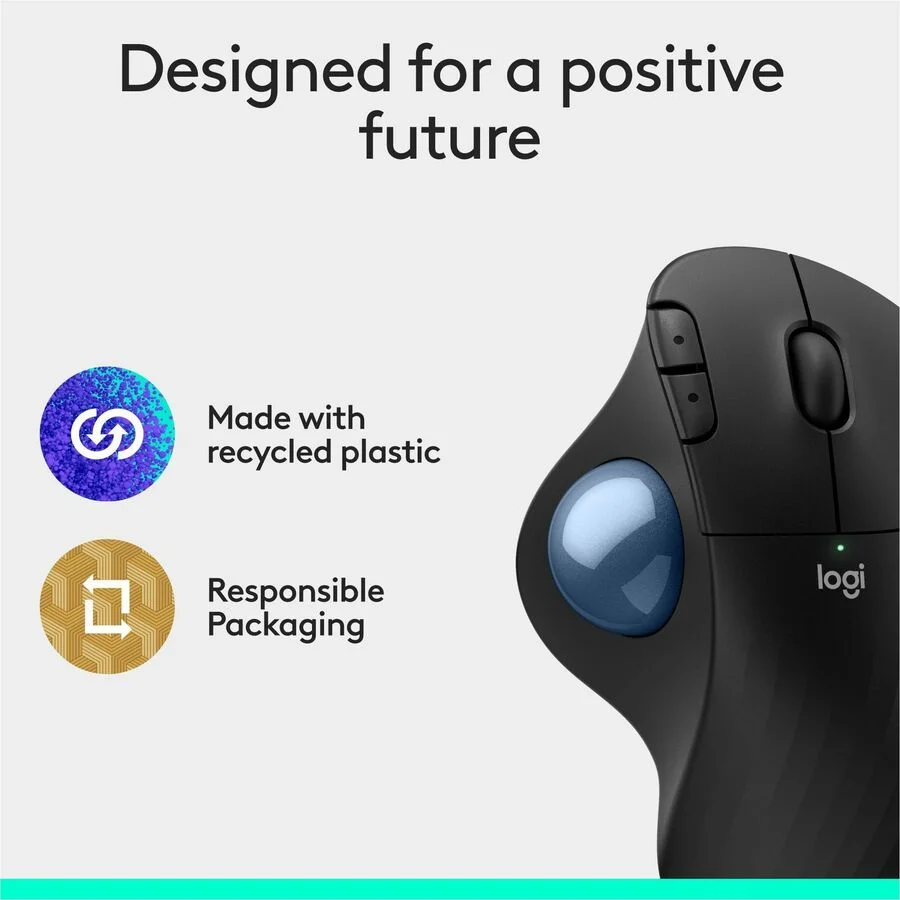 Logitech Logitech&reg; M575S Wireless Trackball Mouse Graphite - 910-007026