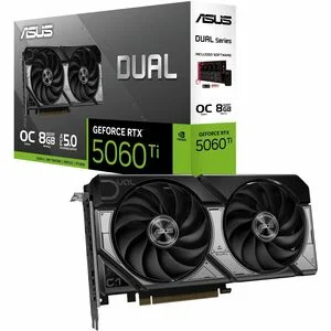 Asus NVIDIA GeForce RTX 5060 Ti Graphic Card - 8 GB GDDR7 - DUAL-RTX5060TI-O8G