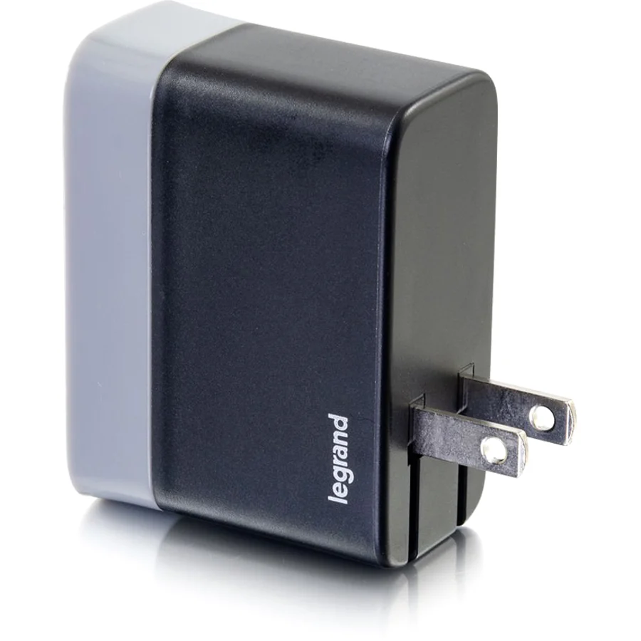 C2G 2-Port USB-C + USB-A Wall Charger, 5.4A Max Output - 20280